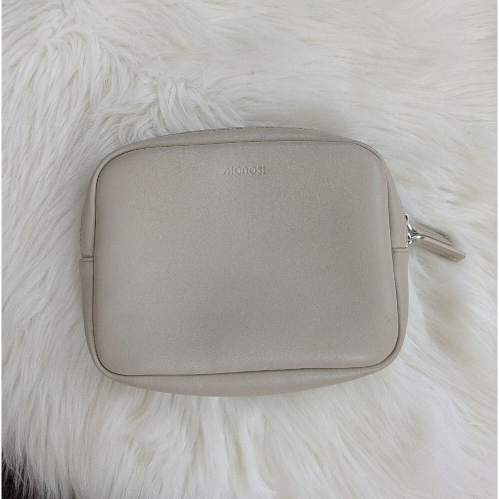 Monos Classic Kit Pouch Beige White Grey Replacement for Duffle Duffel